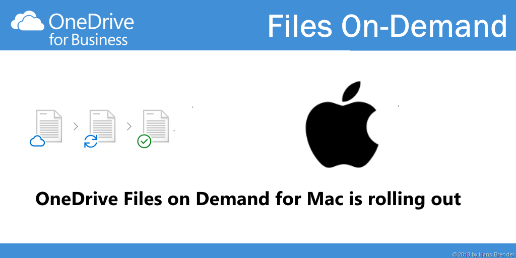 Files On Demand For Mac Mojave